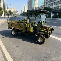 Mini-camion diesel polyvalent 2 roues motrices LOADPRO pour l'agriculture et la construction, véhicule utilitaire tout-terrain robuste avec une grande hauteur au sol