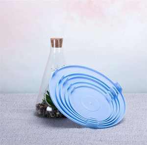 Ensemble de 5 bols en verre avec couvercles pour salade, bonbons, fruits, rangement, verrerie - Product Image 4