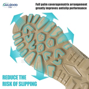 Scarpe di sicurezza con punta in acciaio da uomo impermeabili <span class=keywords><strong>estive</strong></span> Sole stivali Anti-smash da lavoro leggere calzature di sicurezza - Product Image 4