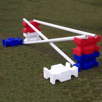 Blocs de saut pour animaux de compagnie Blocs de saut équestre en plastique pour chevaux Stands Pole Riser Max Jump pole risers Archives Blocs Trials