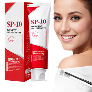 Pasta Dental Blanqueadora Probiótica para Eliminar Manchas de Mal Aliento, Blanquear los Dientes, Cuidado Bucal con Sabor a Menta, Reduce las Manchas de Café, Té y Cigarrillos - Product Image 1