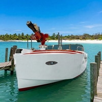 Système de télécommande pour bateau électrique autonome de 6,6 m, idéal pour la pêche sportive et les études hydrographiques, certifié CE, soudé, directement de l'usine