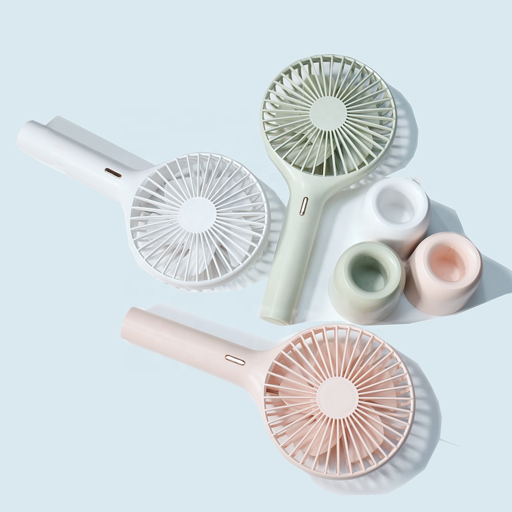 Наружный стоячий маленький портативный Перезаряжаемый Электрический вентилятор с регулируемым кронштейном, Настольный ручной мини-вентилятор USB