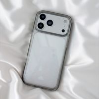 Étui magnétique haute transparence, trois-en-un, assorti aux couleurs, pour iPhone 17 PRO MAX, conçu pour les appareils Apple.