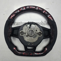 Nouveaux produits : Volant en fibre de carbone forgée avec LED et revêtement en daim pour Volkswagen Golf 7 GTI