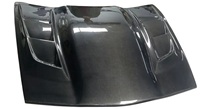 Capot en fibre de carbone pour Chevrolet Corvette C6 2005-2013, capot ventilé en fibre de carbone pour Corvettes