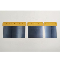 Grattoir à métal en acier au carbone bleu, 3 pièces