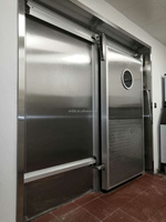 Porte de chambre froide commerciale, structure d'étanchéité anti-poussière, quincaillerie robuste pour basses températures, pour entrepôt frigorifique de fruits