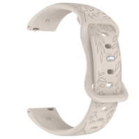 Tali Jam Tangan Pintar Silikon 18mm 20mm Desain Sport Loop Pengganti Gesper Pin untuk Garmin Forerunner Seri 12 Warna