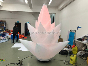 Illuminazione a Led albero gonfiabile fiore gonfiabile con base soffiatore per la decorazione di eventi notturni - Product Image 6