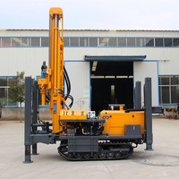 Machine de forage de puits d'eau portable à moteur diesel avec une profondeur maximale de 180 m et des fonctions d'économie d'énergie