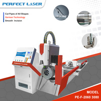 Machines de découpe laser à fibre CNC Perfect Laser à alimentation automatique 1KW 2KW 3KW 6KW pour tubes et tuyaux en métal et acier