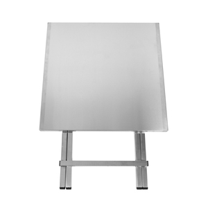 Tavolo da lavoro pieghevole in acciaio inossidabile tavolo da bistrot vendite dirette della fabbrica è adatto forl tavoli da pranzo in ristoranti all'aperto - Product Image 4