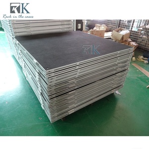 Easy Setup Portable Platform Stage Exhibits Mobile Square Stage Supply - Product Image 4