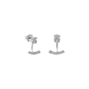 Pendientes Touses Dainty Bear Outline, Chapados en Oro, Hipoalergénicos, Joyería Fina de Primera Calidad, Pendientes para Uso Diario - Product Image 6