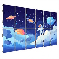 Écran LED SMD couleur pleine P391 pour extérieur, mur vidéo étanche, écran publicitaire lumineux HD RGB, 50*100cm