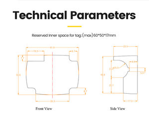 مصباح Golden Future KL5MT المحمول لمناجم الفحم تحت الأرض، مقاوم للماء بمعيار IP68، مصباح ليد أمامي لعمال المناجم قابل لإعادة الشحن، مصباح قبعة لاسلكي - Product Image 5
