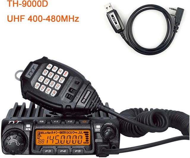Top Sale Cheap Radio Base Station TYT TH-9000D 20km Long Range Walkie Talkie Vehicle Mouted Transceiver Mobile Car
