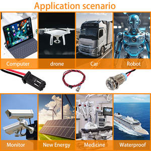 Aangepaste A2543 M10 2-pins connector kabelboom koplamp alarmen - voor PVC kabelassemblage kabelboom - Product Image 6