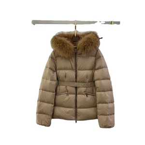 Nouvelle veste d'hiver pour femmes 2026M, en duvet de luxe haut de gamme, à capuche en fourrure moelleuse, imperméable, adaptée aux hommes et aux femmes - Product Image 3