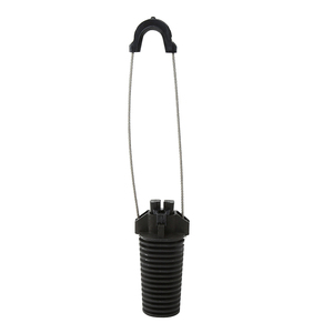 Pince de contrainte d'ancrage aérien WZUMER ADSS Accessoires de câble Pince d'impasse plate de tension en plastique pour raccords de ligne aérienne - Product Image 2