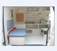 Processus de fabrication d'un cabinet intérieur en aluminium pour ambulance Sprinter Van