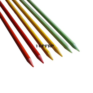 Tiges en fibre de verre 4mm 5mm 6mm pour soutenir les tiges Vignes Plantes Bâton en fibre de verre FRP - Product Image 3