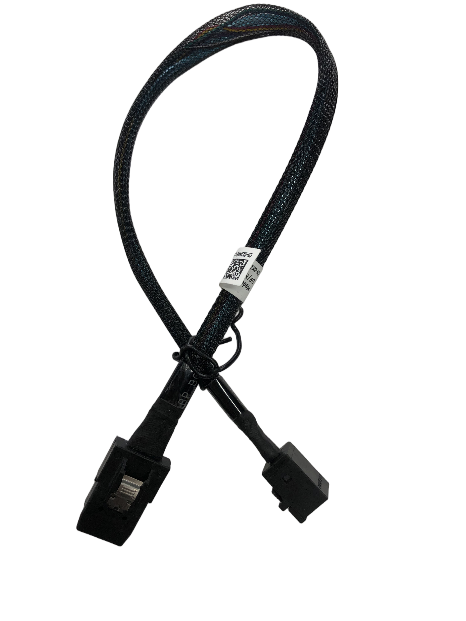 HONPNK Mini SAS HD SFF-8643 to SAS SFF-8087 (36 Pin) Straight Head Server Ethernet Cable with PVC Jacket for Computers