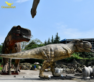 Đi Bộ animatronic Rex Khủng long T-Rex vrai dinosaure Lifesize Trex lớn dinosair Robot dinosauri mô hình - Product Image 5