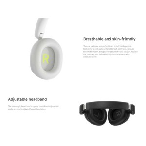 Audífonos REDMI Neo Inalámbricos con Cancelación de Ruido Activa 5.4, Sonido de Alta Fidelidad, Control Táctil, Carga Tipo C, Audífonos para Audiófilos, Blanco y Negro - Product Image 3