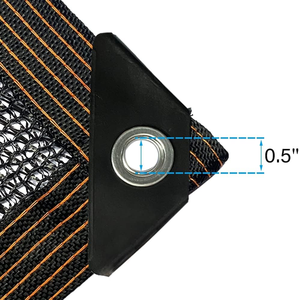 Filet d'ombrage anti-UV personnalisé, fabrication Shandong, filet de sécurité pour échafaudage, construction, rouleau de 5 mètres de large, usage intensif, découpe sur mesure - Product Image 4