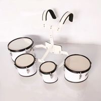 Tambour de marche portable en aluminium à double couche, 3-5 tambours, multi-cordes, pour adultes et enfants, vente en gros, personnalisable