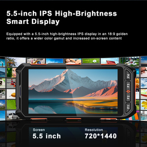 <span class=keywords><strong>Android</strong></span> 13 cọ Máy quét gồ ghề điện thoại thông minh máy quét mã vạch PDA 4800mAh 4 gam LTE, Wifi, BT, máy ảnh cho bán vé và hàng tồn kho - Product Image 4