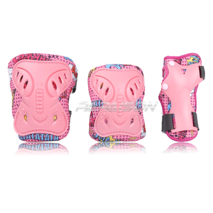 Ensemble de protection pour skateboard et patins à roulettes, 2 pièces, en spandex et nylon, protection de base pour adultes, patinage, cyclisme, genou, coude et main - Product Image 4