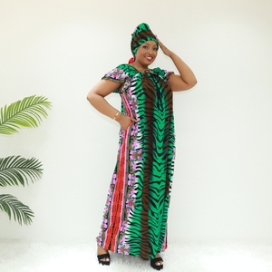 Abito muslimah boubou de cuisine Love Sahara KT01-607FY Tanzania abbigliamento boubou - Product Image 4