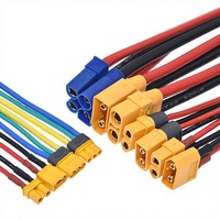 Kabel Baterai Lithium XT30U, XT60H, dan XT90 Khusus untuk Koneksi Daya Drone dan Model Kendali Jarak Jauh