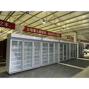 -25 Congelador de puerta de vidrio de 3 puertas de tira magnética sin escarcha de alta calidad para alimentos del océano y helados - Product Image 6