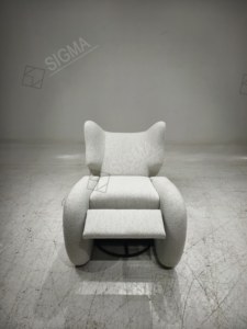Luxury Hot Selling Living Room Villa Modern Sofa Chair <strong>Recliner</strong> Lounge Chaise - Product Image 3