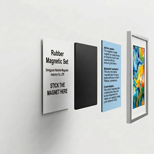 Lámina Magnética Autoadhesiva para Fotos, Kit de Placas Magnéticas de Suspensión Segura para Pared, Láminas Adhesivas Magnéticas para Fotos, Póster Metálico, Imán para Pared - Product Image 4