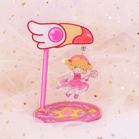Soporte Acrílico de Levitación Magnética Personalizado, Exhibición de Escritorio, Soporte Acrílico para Personajes de Dibujos Animados, Regalos Personalizados