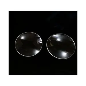 12 "(300Mm) Brandpuntsafstand Dubbele Concave Lens, 75Mm Diameter 6Mm Hoogte Glas Optisch Gepolijst Ronde Randen Lens Voor Physics Exp