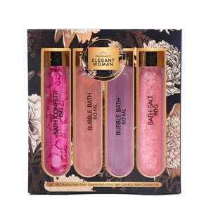 ชุดอุปกรณ์<span class=keywords><strong>อาบ</strong></span><span class=keywords><strong>น้ำ</strong></span>สำหรับผู้หญิงชุดของขวัญสำหรับ<span class=keywords><strong>อาบ</strong></span><span class=keywords><strong>น้ำ</strong></span>เจลฟองกระดาษสบู่วีแกนหรูหราผ่อนคลายสำหรับผู้หญิง - Product Image 3