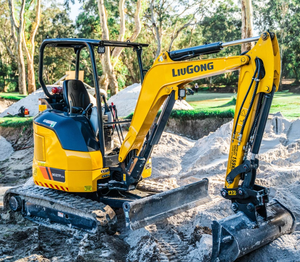 Offre Spéciale Liugong 9027F Mini-Excavatrice sur Chenilles 2,7 Tonnes à Queue Zéro, Pelle Hydraulique - Product Image 3