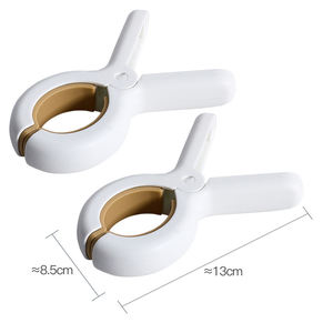 Colgador de ropa grande de plástico, pinzas de <span class=keywords><strong>toalla</strong></span> para <span class=keywords><strong>playa</strong></span>, sillas, colcha grande, novedad - Product Image 4