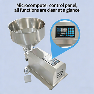 Machine de remplissage à pompe rotative avec pesage pour miel, confiture, beurre de cacahuète, shampoing, colle, sauce, ketchup, mayonnaise, lotion - Product Image 5