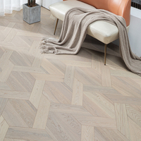 Apolloxy Nouveauté Populaire Parquet en Bois d'Ingénierie Multicouche à Motif Feuille de Lotus Quatre Couleurs