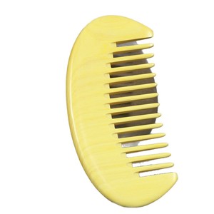 Boxwood <b>Head</b> Massage Comb 15-20Cm Scalp <b>Massager</b> For Men Women Crescent Shape Wooden Comb - Product Image 5