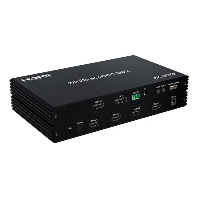 HDMI 4K@60Hz 2X2 Multi-screen box Support RS232 cascade Multi-screen box