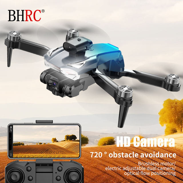 S178 Foldable Brushless Motor Electric Adjustable Dual Camera Rc Drones High Definition Aerial Photography Drones
