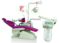 Fauteuil dentaire médical électrique avec métal et matières plastiques
